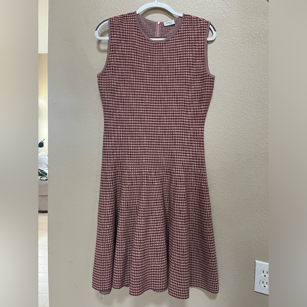Akris Punto Red Pattern Dress